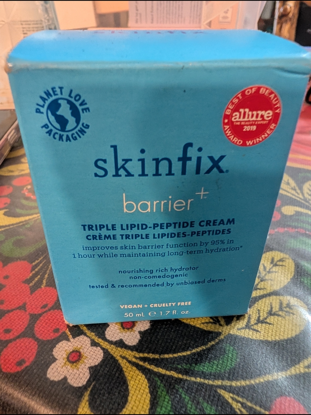 Skin barrier+ Triple Lipid-Peptide Cream — blue